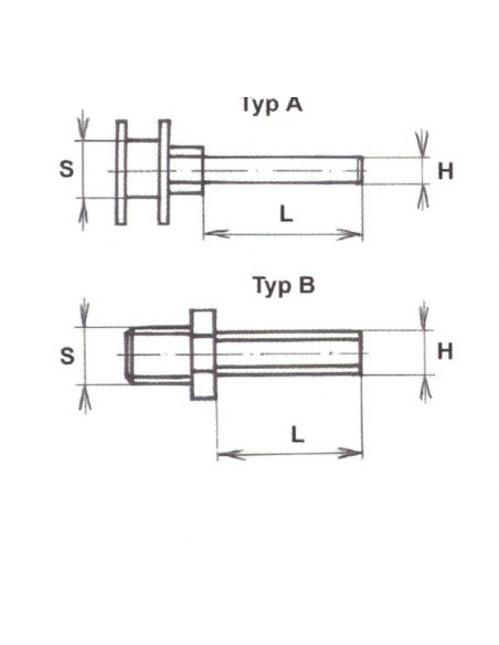 Kartáč - adapter, typ A