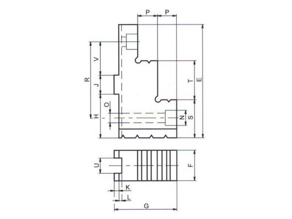 Nástavec tvrdý reverzní - NT 243854