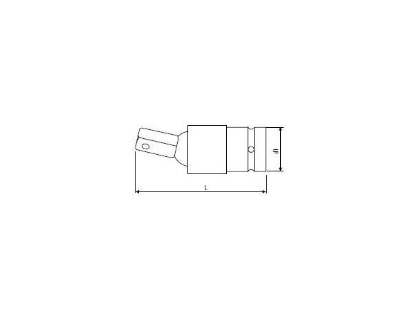 Kardan 1/2" průmyslový 65mm -  E113620 - TONA...