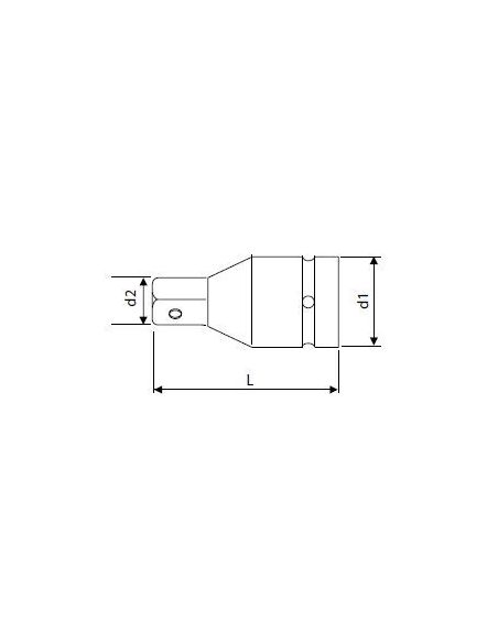 Adaptér průmyslový 3/4"-1/2" - E041502 - TONA EXPERT
