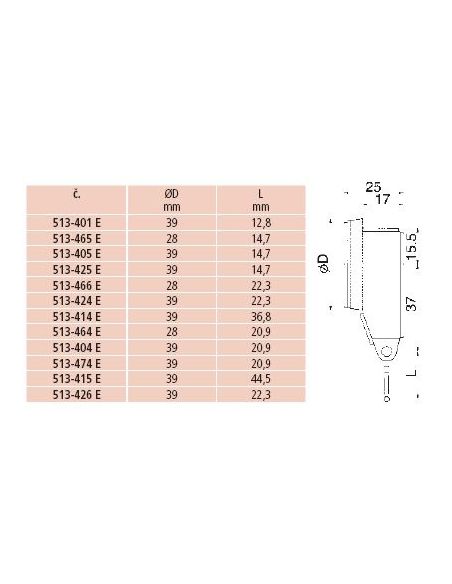 Číselníkový úchylkoměr páčkový - serie 513 - MITUTOYO