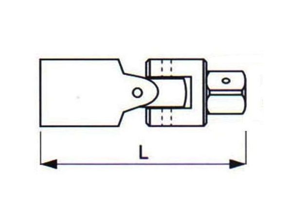 Kardan 3/8" - K-3/8" - 61029654 - NAREX