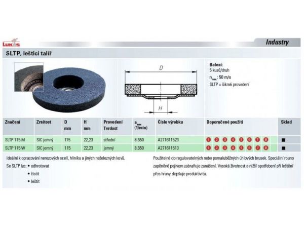Leštící kotouč - LUKAS