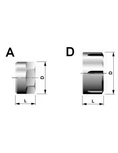 Matice upínací, systém ER 16 (DIN 6499)