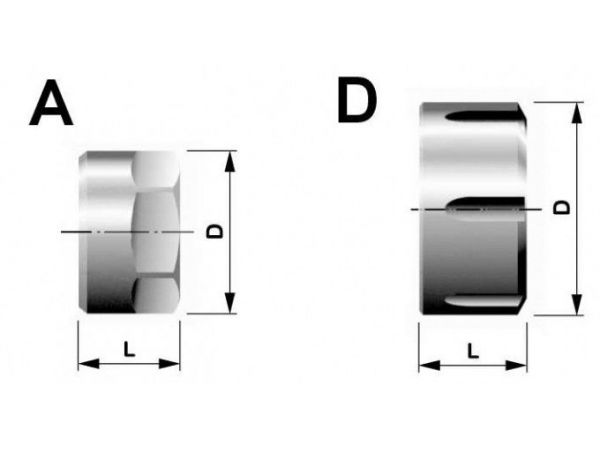 Matice upínací, systém ER 40 (DIN 6499)