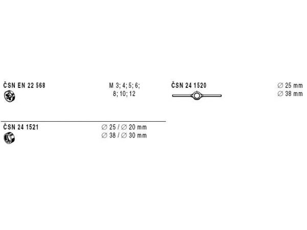 Sada závitořezných nástrojů - 238910.4