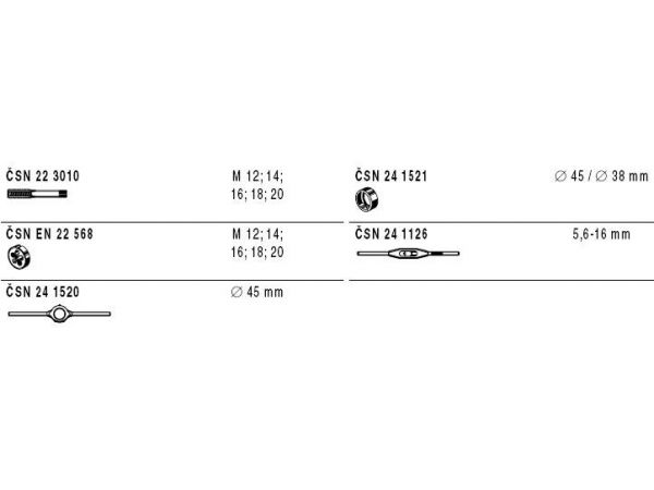 Sada závitořezných nástrojů - 238915.2