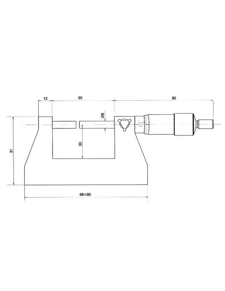 Mikrometr stojánkový - 251462 - SOMET