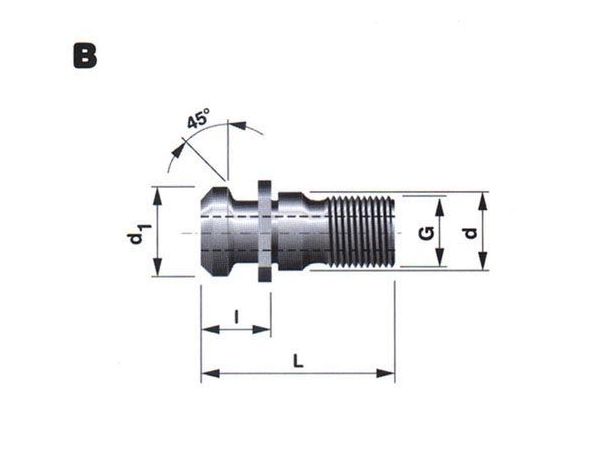 Upínací čep - 591016