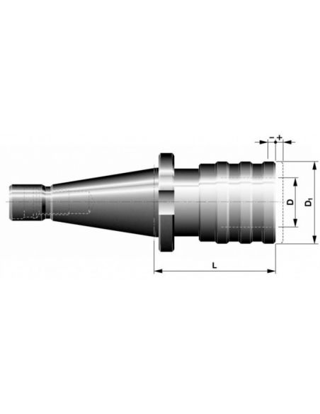 Závitové pozdro (M8-M20) - DIN 69871 521033
